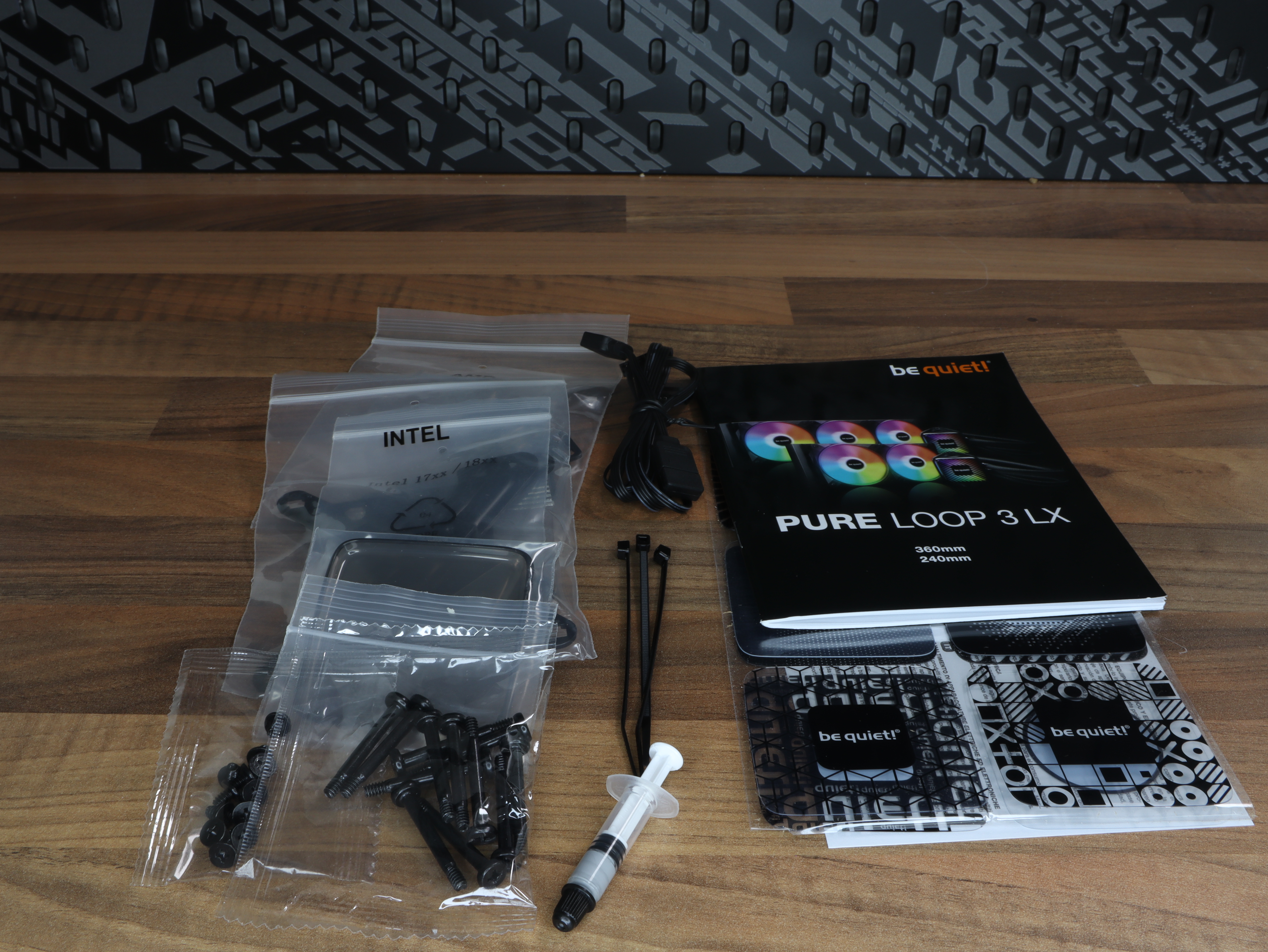 watercooler CPU AMD INTEL be quiet Pure Loop 3 LX 360 AIO cooler water cooling.JPG